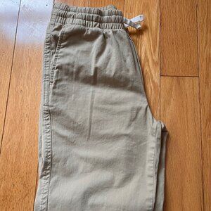 Vineyard Vines Boys Pull-On Chino Pants in Khaki, Drawstring Size 12